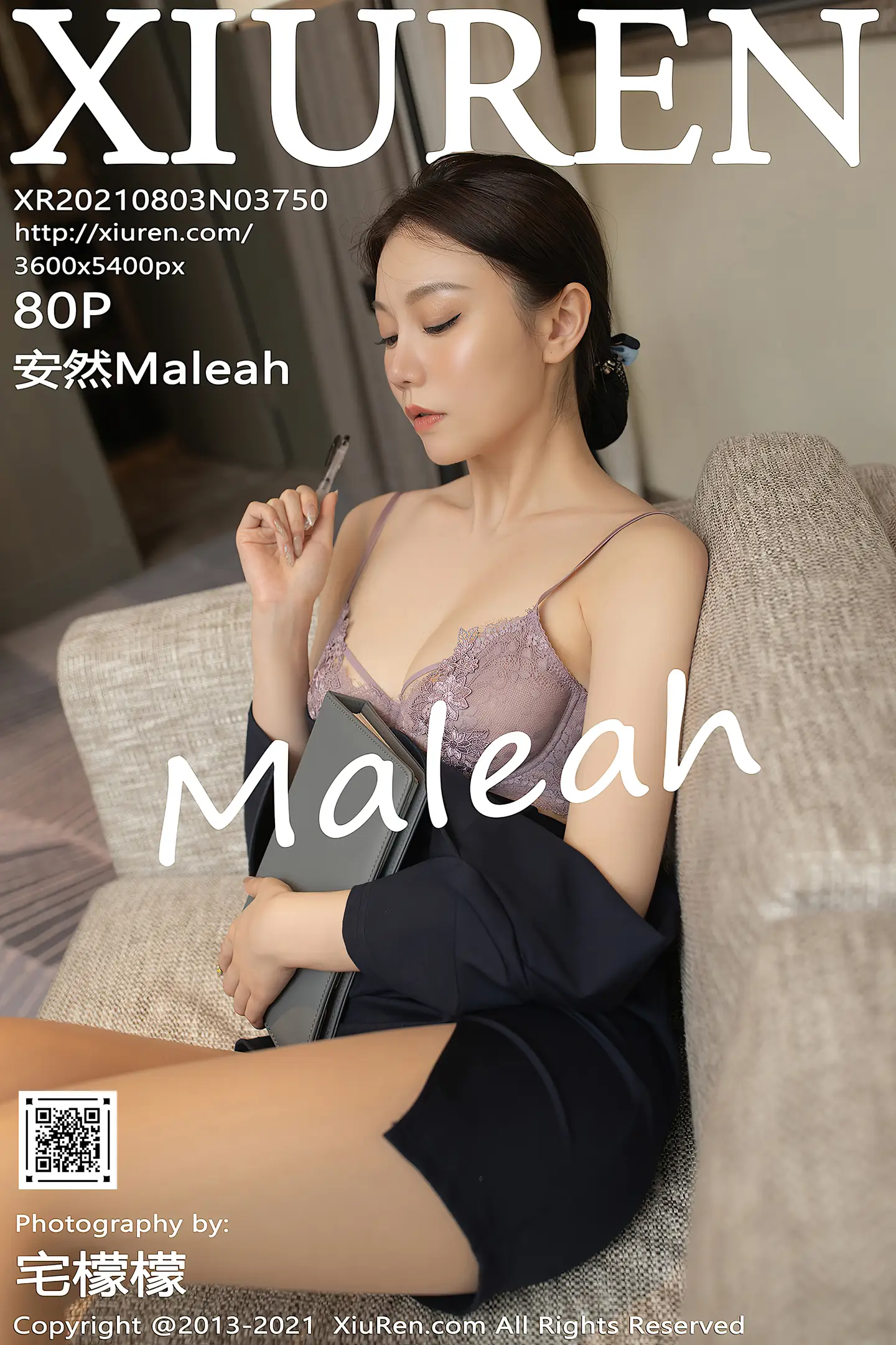 [XiuRen秀人网]No.3750_模特安然Maleah签合同主题脱职业装露性感内衣超薄肉丝诱惑写真80P-秀人网 - XiuRen.Space